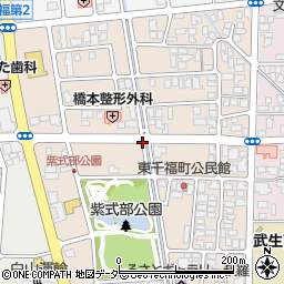 東千福町周辺の地図