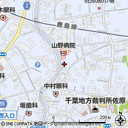 佐原商家町ホテルＮＩＰＰＯＮＩＡ　ＡＯＩ棟周辺の地図