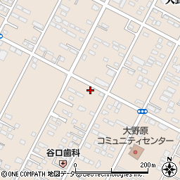 仲沢自動車周辺の地図