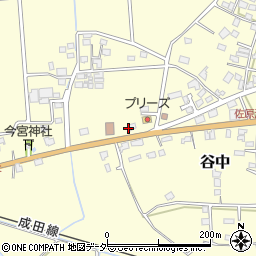 千葉県香取市谷中939周辺の地図