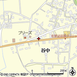 千葉県香取市谷中690周辺の地図
