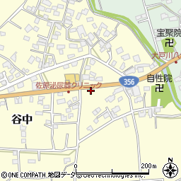 千葉県香取市谷中628周辺の地図