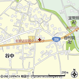 千葉県香取市谷中633周辺の地図