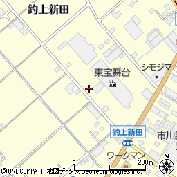 埼玉県さいたま市岩槻区釣上新田1039-1周辺の地図