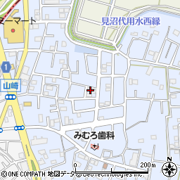 埼玉県さいたま市緑区三室442周辺の地図