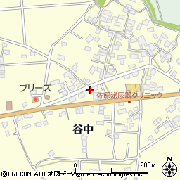 千葉県香取市谷中677周辺の地図