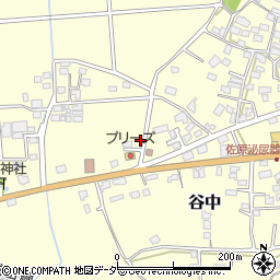 千葉県香取市谷中952周辺の地図
