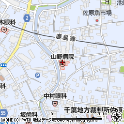 山野メディカルサプライ株式会社周辺の地図