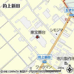 東宝舞台株式会社　経理課周辺の地図