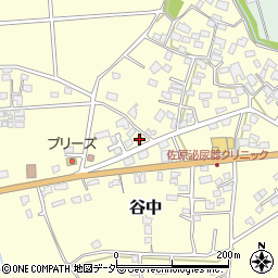 千葉県香取市谷中970周辺の地図