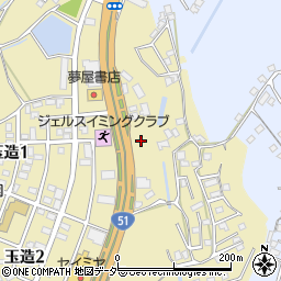 千葉県香取市玉造157-9周辺の地図