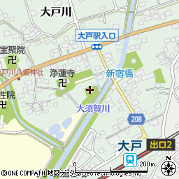禅昌禅寺周辺の地図
