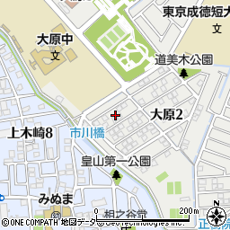 埼玉県さいたま市浦和区大原2丁目10周辺の地図