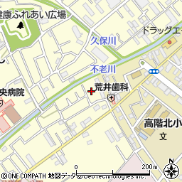 〒350-1132 埼玉県川越市岸の地図