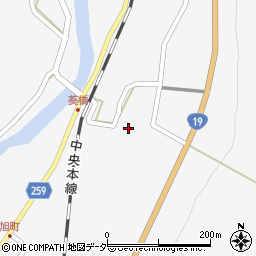 長野県木曽郡木曽町日義巾2300周辺の地図