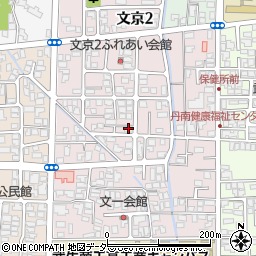 福井県越前市文京周辺の地図