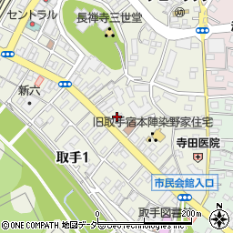 釜喜金物店周辺の地図