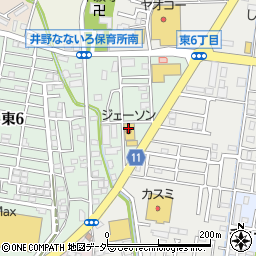 ジェーソン　取手東店周辺の地図