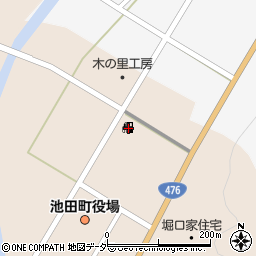 ＥＮＥＯＳ池田ＳＳ周辺の地図