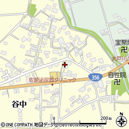 千葉県香取市谷中646周辺の地図