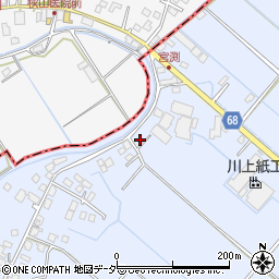 茨城県稲敷郡河内町生板5549周辺の地図