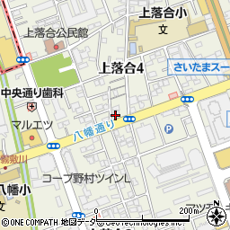 成田接骨院周辺の地図