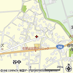 千葉県香取市谷中982周辺の地図