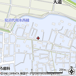 埼玉県さいたま市緑区三室544-1周辺の地図