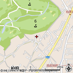 埼玉県狭山市柏原3675周辺の地図