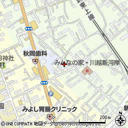 ヴェルアージュ川越弐番館周辺の地図