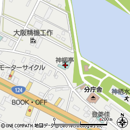 旅館神柳亭周辺の地図