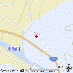 岐阜県下呂市馬瀬堀之内23周辺の地図