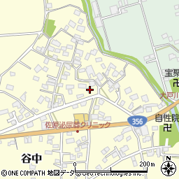 千葉県香取市谷中989周辺の地図
