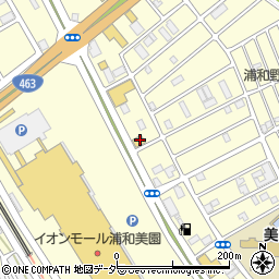 かつ敏 浦和美園店周辺の地図