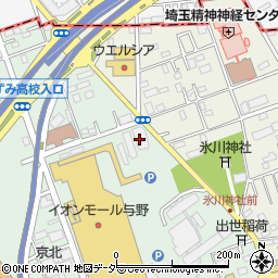 日本ピストンリング与野工場周辺の地図