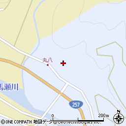 岐阜県下呂市馬瀬堀之内174周辺の地図