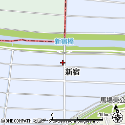 埼玉県さいたま市緑区新宿周辺の地図