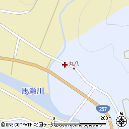 岐阜県下呂市馬瀬堀之内1周辺の地図