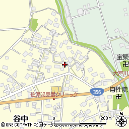 千葉県香取市谷中991周辺の地図