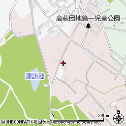 埼玉県日高市女影462-4周辺の地図