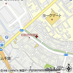 千葉県柏市松葉町6丁目40周辺の地図