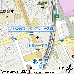 損害保険料率算出機構関越本部周辺の地図