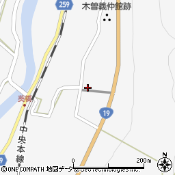 長野県木曽郡木曽町日義巾2127周辺の地図
