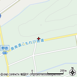 岐阜県郡上市白鳥町野添445周辺の地図