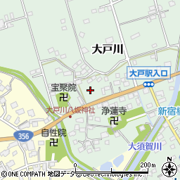 セブンイレブン香取大戸川店周辺の地図