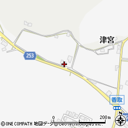 千葉県香取市香取2139周辺の地図