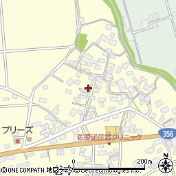 千葉県香取市谷中周辺の地図
