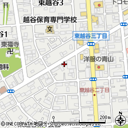 株式会社東栄住宅　越谷支店周辺の地図