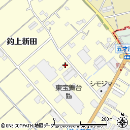 埼玉県さいたま市岩槻区釣上新田1082-1周辺の地図