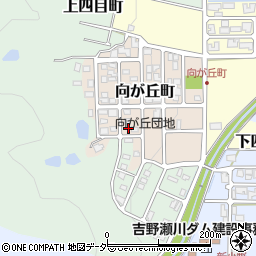 福井県越前市向が丘町1004周辺の地図